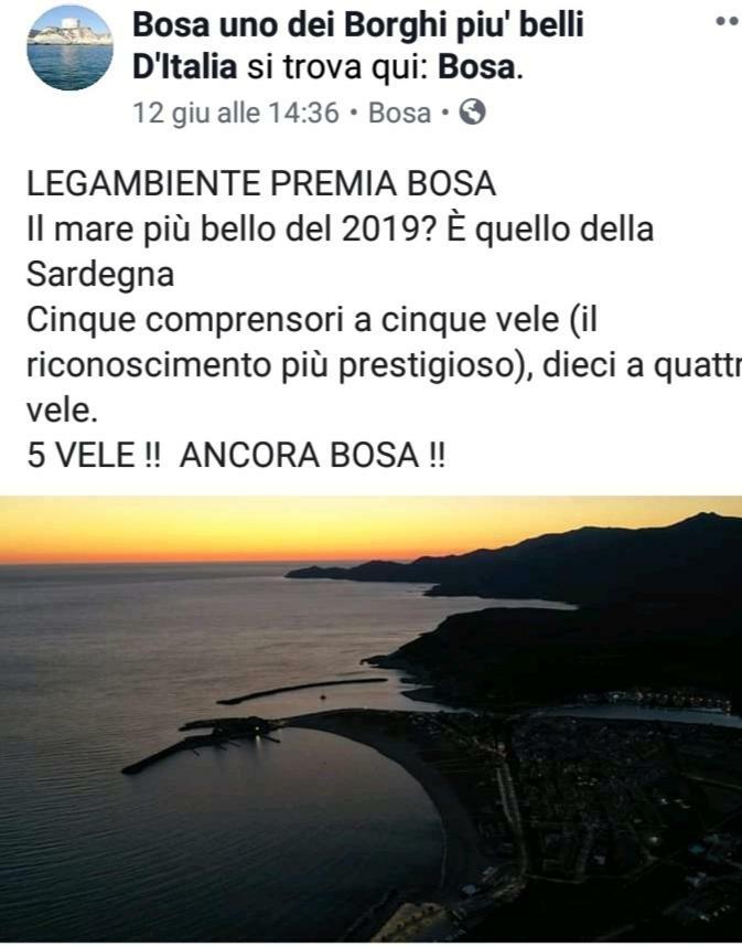 Il Narciso Apartman Bosa Kültér fotó